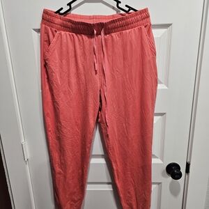 Thread & Supply Coral Drawstring Joggers